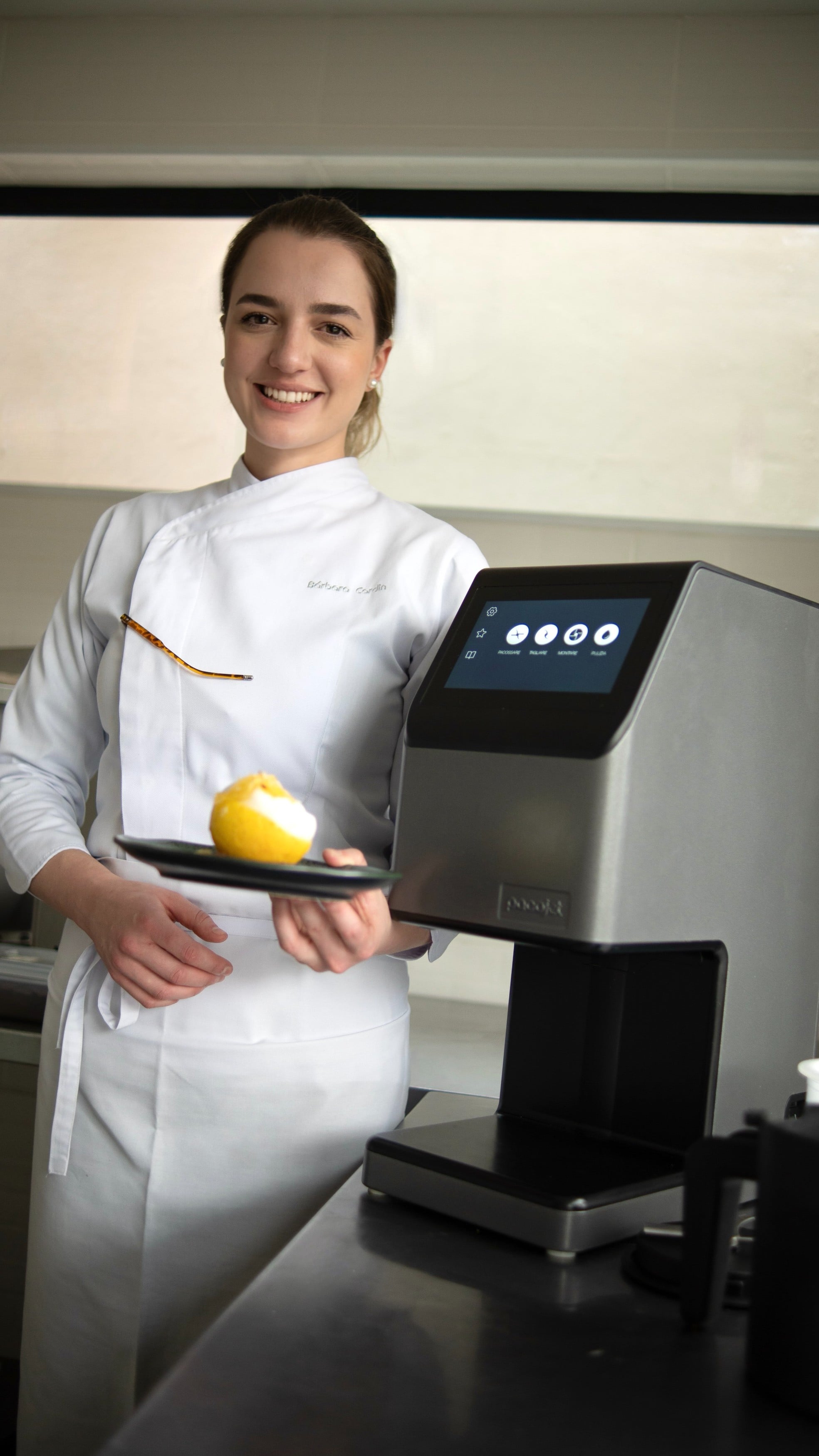 Pacojet com a Chef Bárbara Cardin